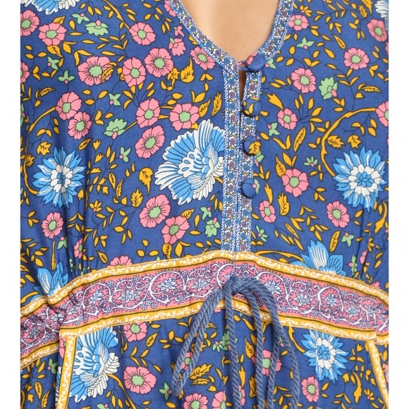 Spell Designs. Spell and the Gypsy Collective Folk Town Playdress in navy. - Picture 5 of 10